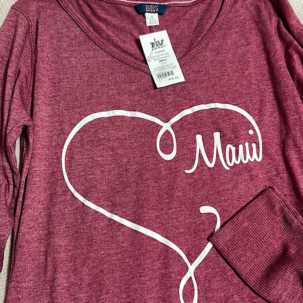 Long sleeve Maui t-shirt